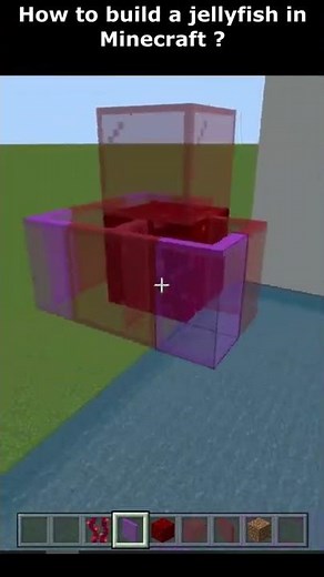 How to Build a Jellyfish in Minecraft ?