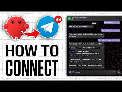 How To Connect Telegram With OpenClaw | Full Tutorial