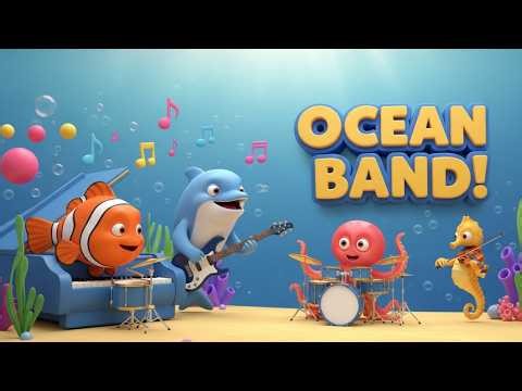 Magic Notebook Ocean Band | Musical Adventure for Kids 🐠🎶