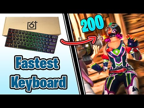 GK61 yellow switches worlds fastest keyboard| Unboxing and review