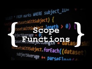 Scope Functions in Kotlin