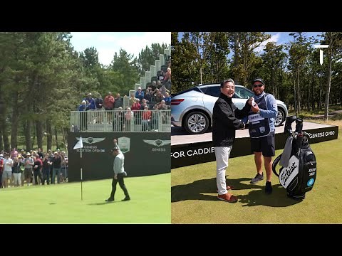 Hole-In-One Wins Genesis Cars for Player and Caddie | 2022 Genesis Scottish Open