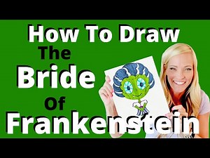 How To Draw The Bride Of Frankenstein