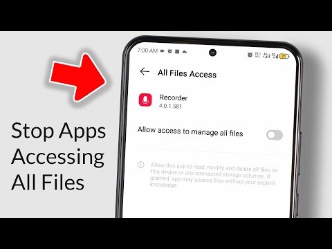 How to Stop Apps from Accessing All Files on Android