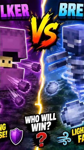 🌀 Shulker VS Breeze – Unexpected Winner! 😱 #minecraft