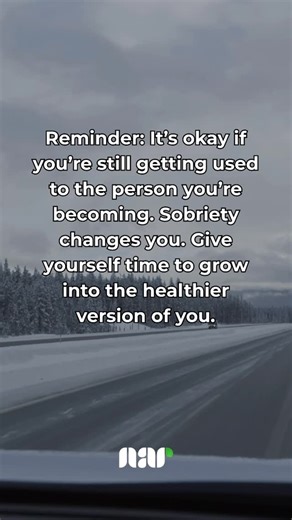 Never Alone Recovery on Instagram: "It’s okay if you’re still getting used to who you’re becoming in sobriety. For a long time, just getting by was the normal. Now that you’re stepping into recovery, everything can feel different: your feelings, your boundaries, your confidence, and how you show up in your own life. Give yourself time to grow into this healthier version of you. Be patient and gentle with yourself. You don’t have to be exactly where you think you “should” be right away. You’re bu
