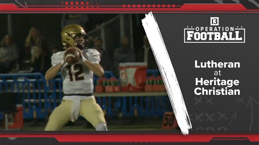 Operation Football | Lutheran wins sectional title with 28-24 win over Heritage Christian