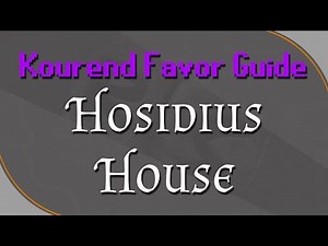 [OSRS] Hosidius House - Most Efficient Method Favor Guide