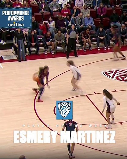 Arizona’s Esmery Martinez named Pac-12 Player of the Week, presented by Nextiva
