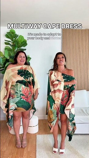 Multiway Cape Dress