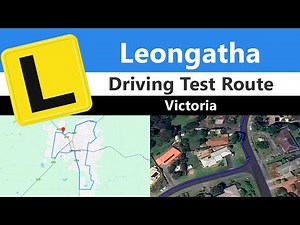 Leongatha Driving Test Route, VIC - Practice Map & Free App
