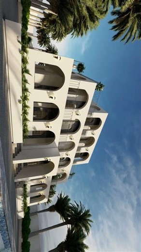 Luxury Farmhouse Transformation | Modern Classic Exterior Walkthrough #architecture #3drendering