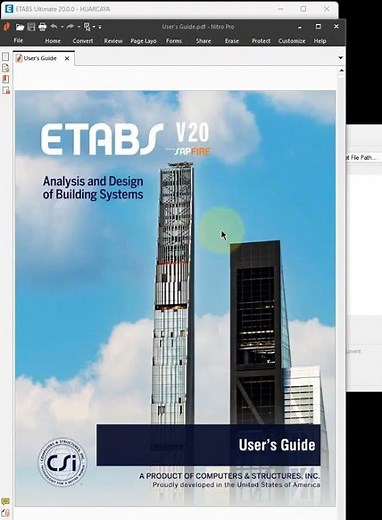Etabs Manuals #luiscardenas #easyengineering #engineering #etabs