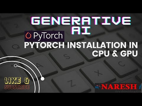How to PyTorch Installation in CPU and GPU | Windows | PyTorch Tutorial | NareshIT