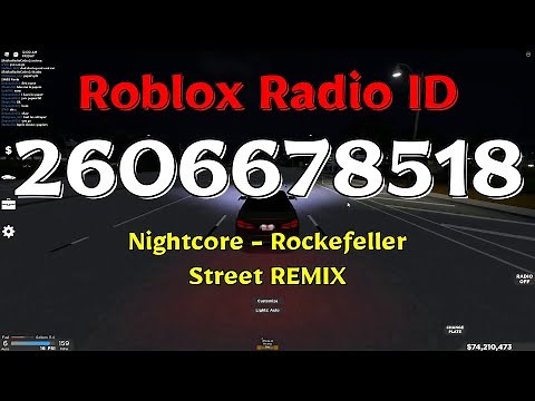 Nightcore - Rockefeller Street REMIX Roblox ID