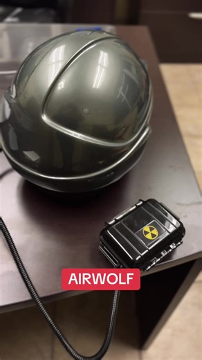 My helmet Airwolf #airwolf #80s #memories #airwolffan #helmet