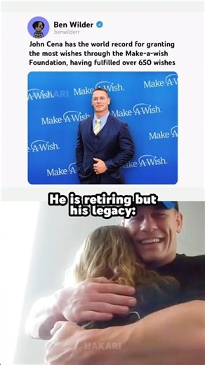 JOHN CENA IS THE GREATEST GUY 🥹