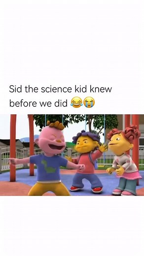 MEMES on Instagram: "Sid The Science Kid KNEW 😂😭 Sid the Science Kid is an educational children’s series created by The Jim Henson Company that combines humor, music, and curiosity to teach young viewers about science. Premiering in 2008 on PBS Kids, the show uses digital puppetry and motion-capture technology to bring its colorful characters to life. It follows Sid, an inquisitive preschooler who explores everyday phenomena—like decay, balance, and weather—through hands-on investigations and 