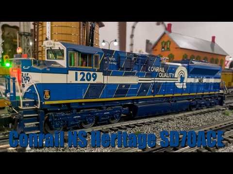 Conrail NS Heritage SD70ACE