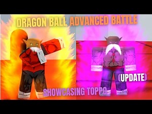 Roblox Dragon Ball Advanced Battle Showcasing Toppo (Update)