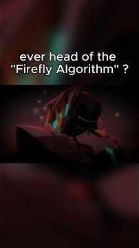 Ever heard of the "Firefly Algorithm" ?