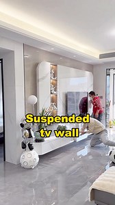 554K views · 3.6K reactions | Use sintered stone wall panels to create a minimalist TV background wall. #tvwall #sinteredstone #naturalstone #stoneslab #wallpanels #buildingmaterials #walldesign #renovation #deco #renovation #rebuild #reconstruction #harmercoverings #harmercoveringsquality #harmercoveringshighquality #highquality #madeinchina #made_in_china | Harmercoverings | Facebook