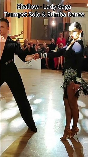 Passionate Rumba Dance to "Shallow" (Trumpet Solo) 🔥 #shorts