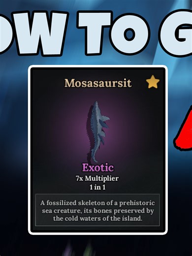 How to Get Mosasaurs in The Forge on Roblox