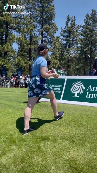 Special delivery from Edgewood Resort to Mr. Woodson on the 17th hole of the ACC Celebrity Golf Tourney!! 🥃🥃 #charleswoodson #NFL #golf