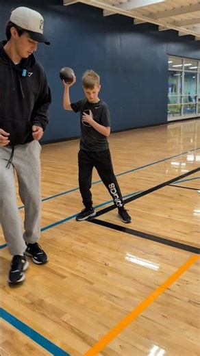 Working on basic QB mechanics and optimizing body effort.