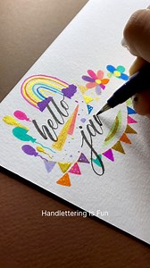 Hello January lettering!🎉 #reelsfb #calligraphy #handlettering #lettering #art #artwork #fblifestyle #explore | handlettering.is.fun