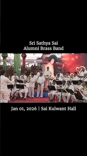 SSSIHL Alumni Brass Band | Azeem-O-Shaan Shahenshah | Jan 01, 2026