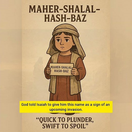 The Longest Name in the Bible? It's a Prophecy!