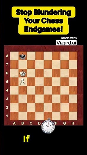 Stop Blundering Your Chess Endgames! ♟️2