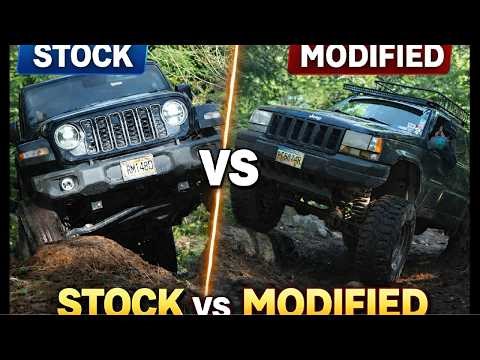 This trail exposed the difference between stock & built jeeps