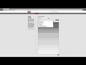 Training Video 7 : Case Index