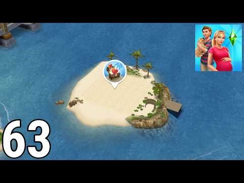 The Sims FreePlay - Gameplay / Walkthrough - Part 63 (IOS & Android) - Love & Treasure Quest!