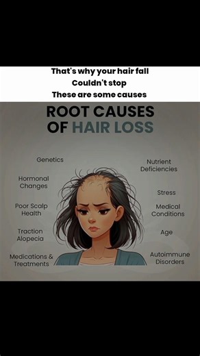 Roots causes your hair loss #financialfreedom #successmindset #financialupgrade #mensmindset