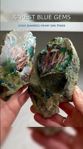 The Rarest Blue Gems on Earth - Most People Never See These #crystals #gemstones #facts #geology