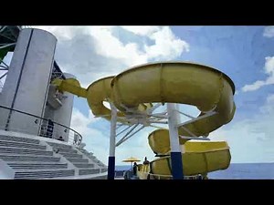 Walkthrough POV Deck 10 Carnival Pride Cruise Ship