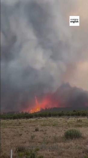 Utah wildfire spins into fire vortex