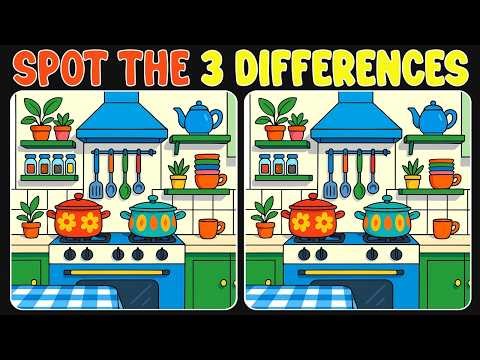 🧩💡Spot The Difference Challenge GENIUS Level Difficulty