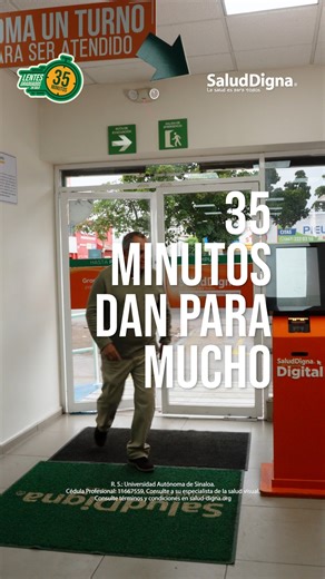 ⏱️ En Salud Digna cada minuto cuenta... 👓 Solicita tus lentes graduados y te los entregamos en 35 minutos. ¡Lleva los tuyos! 🙌 Te esperamos en clínica ▶️ bit.ly/UbicaTuClínicaSD #SaludDigna | Salud Digna