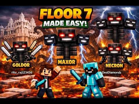 how to do floor7/f7 easy and fast in fakepixel skyblock