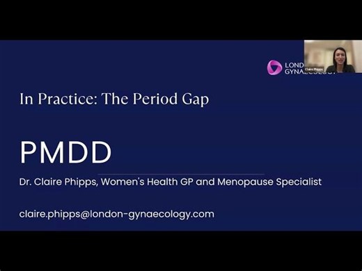 Women's Health Webinar: PMDD and Clinical Practice | London Gynaecology posted on the topic | LinkedIn