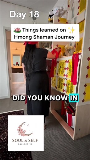 Did you know saib yaig can involve tools, trance, and guidance beyond the shaman themselves? #shaman #didyouknow #30daychallenge #hmongshaman #shamanjourney