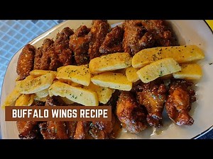 How To Make Buffalo Chicken Wings|Quick and Easy Buffalo Wings Recipe/Tutorial