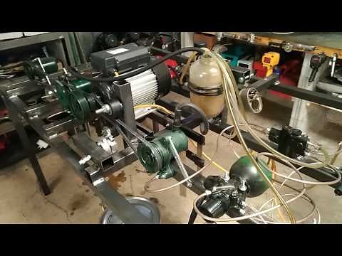 Tests d'éléments hydrauliques Citroën sur banc Dynamique Le Point Mécanique est fermé