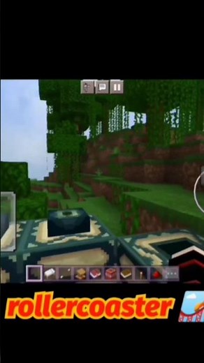 “I Built the CRAZIEST Rollercoaster in Minecraft 🎢😱”