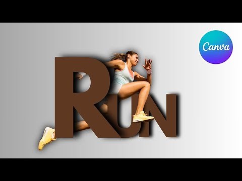 How to Combine Text & Image in Canva